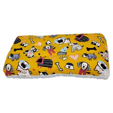 純棉可水洗安撫兒童荳荳枕頭 Set 2, 43 x 28 x 6cm, 幸運狗狗