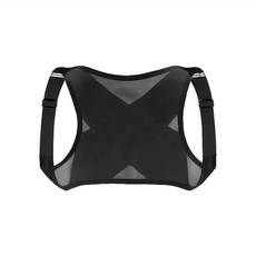 LEADER X 輕薄透氣隱形挺背矯正帶 拉提與人體工學設計 可調節鬆緊度, M~L, 1個