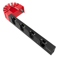 ipega 派鯊魚 任天堂 Switch 副廠 四充 第二代 充電座, PG-SW071, 黑色 + 紅色, 1個