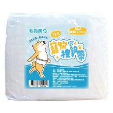 毛乾爽 寵物禮貌帶 (腰圍32-46cm) 男寶專用, M, 12片, 1包