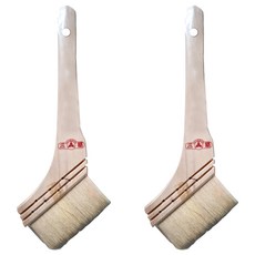 TRIARROW 三箭牌 斜柄羊毛刷 7.5cm 2入, 木柄, 1組, 83168