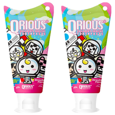 QRIOUS 奇瑞斯 兒童健康護齒膏，蜜蜜粉草莓口味，1000ppm MFP, 60g, 2條