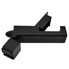 按鈕開門神器 黑色(2入) ABS材質, 11.5 x 2.5 x 3cm, 1組