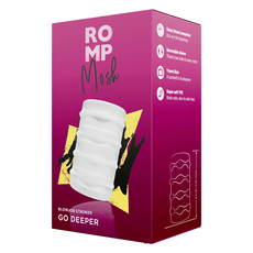 德國 ROMP Mosh 自慰套 64 x 39.5 x 39.5mm 30g, 白色, 1個
