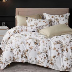 貝淇小舖 涼感60支天絲涼被 雙面A版花色, 穗夢