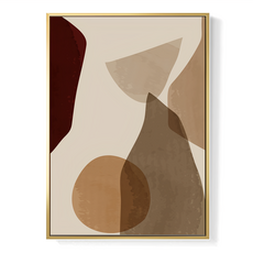 Boluo 菠蘿選畫所 幾何 • 平凡I 掛畫, 40 x 30cm, 金色