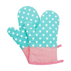 晟龍 廚房專用微波爐隔熱手套, 隔熱防燙 厚實耐用 懸掛設計, 隨機出貨, 1雙