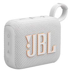 JBL GO 4 可攜式防水藍牙喇叭, 7小時播放, IP67防水防塵, 支援多喇叭連接, 白色