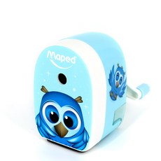 Maped 隨身手搖筆削 適用於直徑8mm鉛筆, 1個, 貓頭鷹