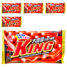 義美 大雷霆巧克力餅乾, 30g, 5包