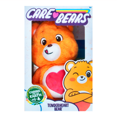 Basic Fun Care Bears 溫柔熊 絨毛玩具 14吋 4歲以上, 橘色 + 粉色, 1個