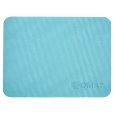 QMAT 30mm運動跪墊 抗菌款 適用於核心訓練、健腹輪、坐墊, 淺藍色, S(40 x 30cm), 1個