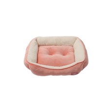 DF經典款方型寵物睡床【S】 柔軟舒適、防滑穩固 打造毛孩的專屬睡眠空間, 戀愛粉, 1入