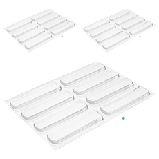 AHOYE 長條透明矽膠防撞貼 單一尺寸 單一顏色 家具邊角防護, 透明色, 24條