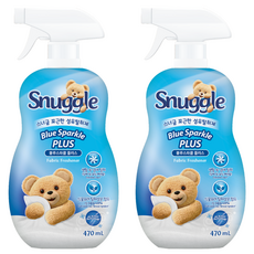 Snuggle 熊寶貝 衣物芳香噴霧 Blue Sparkle Plus, 470ml, 2瓶