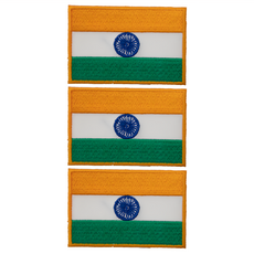 A-ONE 匯旺 國旗刺繡布貼 8 x 5 cm 台灣製, 彩色, 1組