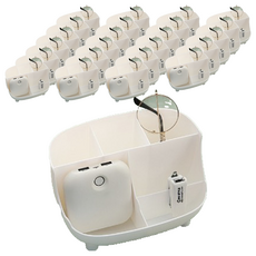 拯救雜亂桌面萬用收納盒 Set 4, 尺寸: 18.8*10.8cm, PP材質, 24個, 隨機出貨