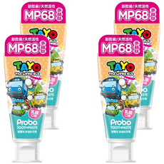 Probo 博寶兒 TAYO 多益肽乳酸口味牙膏, 80g, 4條