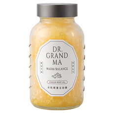DR.GRANDMA 阿嬤的配方 月悅暖薑足浴鹽 鎂鹽升級版 300g，溫暖足浴，舒緩疲勞, 1入, 1瓶