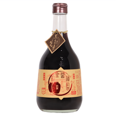 黑豆桑 天然極品養生紅金醬油, 500ml, 1瓶