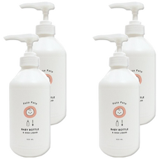 Pato Pato 嬰幼兒奶瓶餐具清潔液，500ML, 4瓶