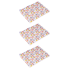 自黏式吸濕防滑墊 下午茶時光, 60.5 x 45cm, 3個
