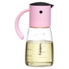 Cuisipro. 自動開闔油醋瓶 粉色, 1個, 350ml