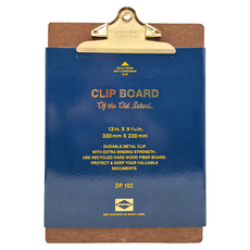 HIGHTIDE 板夾A4 工業風復古, 金色, 1個