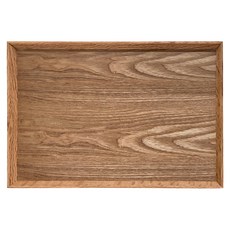 日式原木托盤, 橡木, 1個