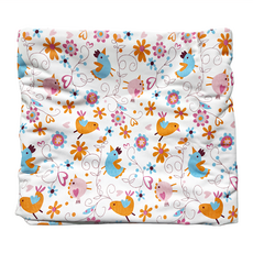 愛心小品 竹纖維三層嬰兒防水隔尿墊, 200 x 180cm, 愛心小鳥, 1件