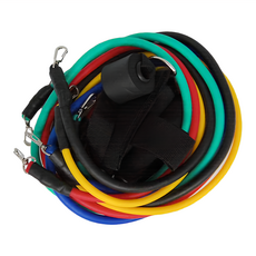 FANCY LIFE 鍛鍊用拉力繩，1組, 黑色, 47x38x50