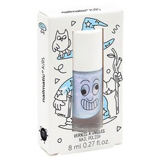 nailmatic KIDS 瑪琳水漾亮彩兒童指甲油 - 8ml, 晶亮藍, 1瓶