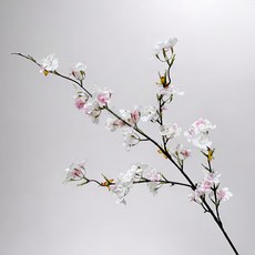 Floral M 花藝 上野初戀仿真花花材白櫻花, 1個, 白色