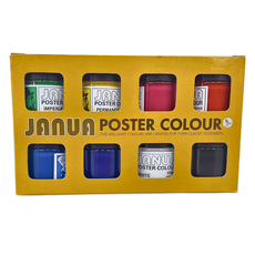 JANUA 老人牌 廣告顏料, 30ml, 8色