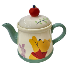 sun art 陶瓷茶壺, POOH 蘋果造型茶壺, POOH 蘋果, 350ml, 1個