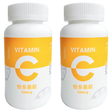 中化健康360 倍多喜錠 維生素C 500mg, 90顆, 2罐