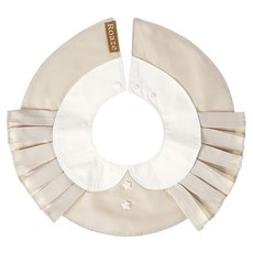 Roaze 柔仕 日系圍兜 典雅系列 3個月以上 32*32cm, 米色, 1件, 1件