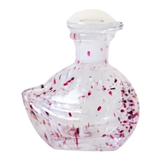 HIROTA GLASS 廣田硝子 都鳥系列 小鳥醬油瓶 882-RE 紅色, 1個, 80ml