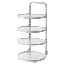 懶角落 鍋具收納架 層高可調 靈活收納, 4層, 1個, C29027