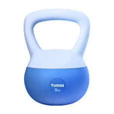 Tumaz 月熊 軟式壺鈴, 藍色, 8kg, 1個