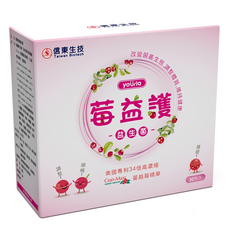 信東生技 莓益護益生菌, 含Cran Max專利蔓越莓精華, 2g, 30包, 1盒