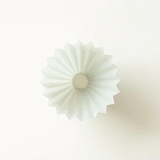 ORIGAMI Coffee 樹脂濾杯 Air S AS樹脂, S(120 x 70mm 底穴 25mm) 霧灰色, 1個