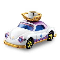 TOMICA TAKARA TOMY 迪士尼 美女與野獸 茶壺車 4904810889212, 1個, 白色