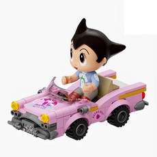 PANTASy 拼奇 原子小金剛 Fantastic Car 復古車 收藏積木 86211, 1盒