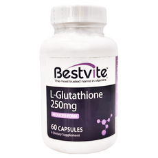 Bestvite 頂級穀胱甘肽膠囊 250mg, 60顆, 1瓶