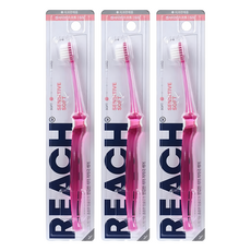 REACH 麗奇 齒科專家14°抗敏感護齦牙刷 顏色隨機, 1入, 3支