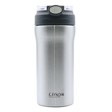 Linox 廚之坊 316彈跳杯 KH2330 星空銀 600ml 單手彈跳保溫杯, 1個