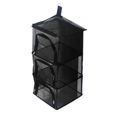 捷華 方形曬網, 36 x 36 x 96cm, 紅色, 4層, 1入