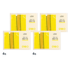 comet 高級搓澡巾, 單色, 5條, 4包