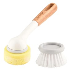 Taste plus 悅味 廚房兩用刷 可換刷頭, 1個, 1入